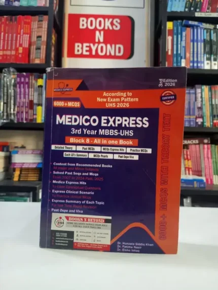Block 8 Medico Express 3rd Year MBBS 3rd Edition 2026-27