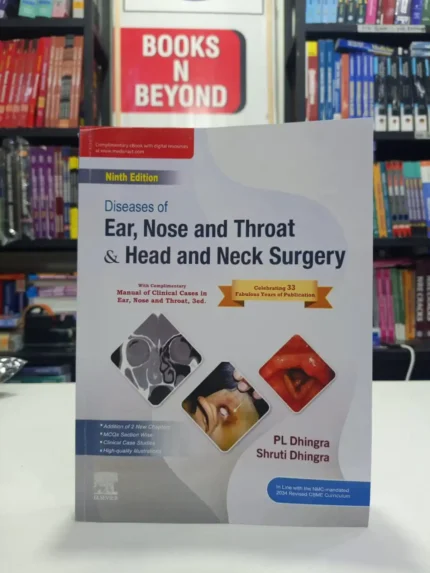 Dhingra ENT Diseases of Ear, Nose And Throat & Head And Neck Surgery 9th Edition