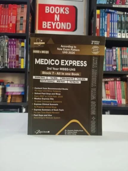 Medico Express Block 7 3rd Edition 2026-27 (3rd Year MBBS )