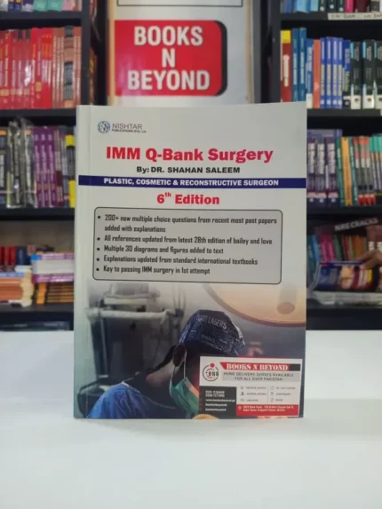 IMM Q-Bank Surgery 6th Edition (2026) By Dr. Shahan Saleem