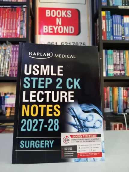 Kaplan Medical USMLE Step 2 CK Lecture Notes Surgery 2026-27