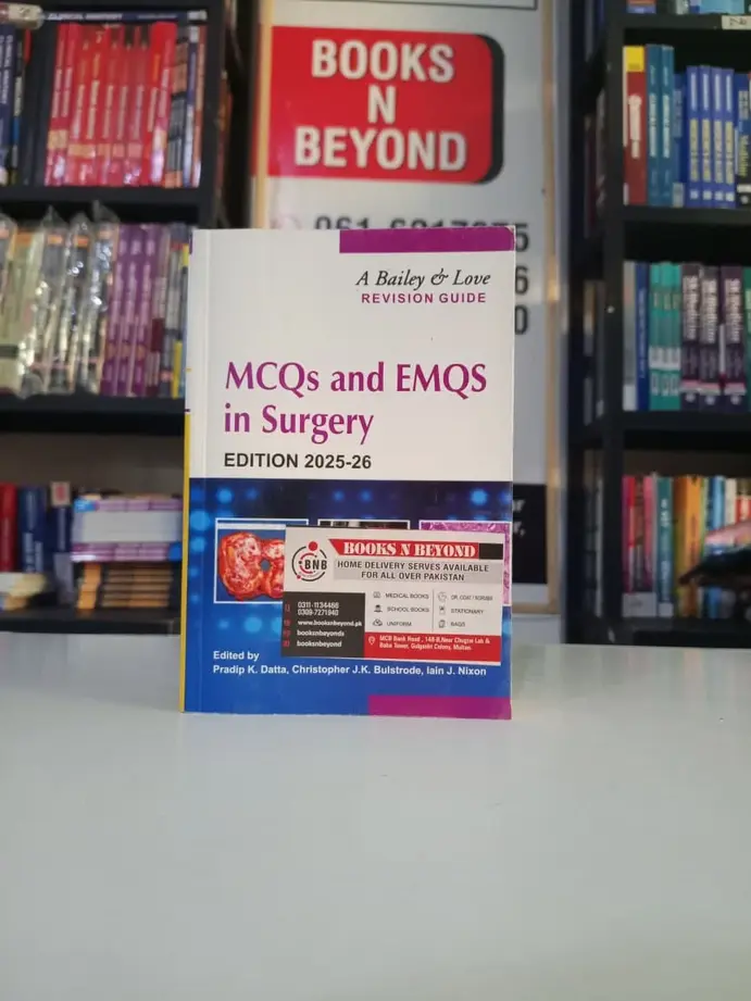 MCQs And EMQs In Surgery Edition 2025-26 MCQs And EMQs In Surgery Edition 2025-26