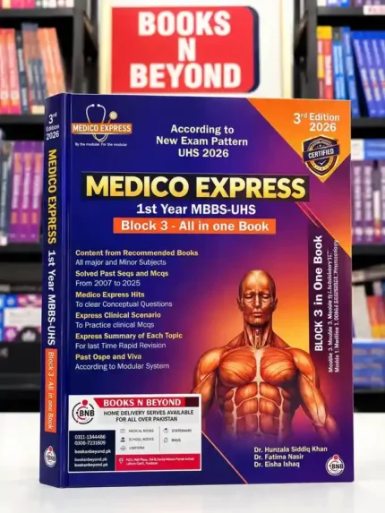 Medico Express Block 3 1st Year MBBS 3rd Edition 2026